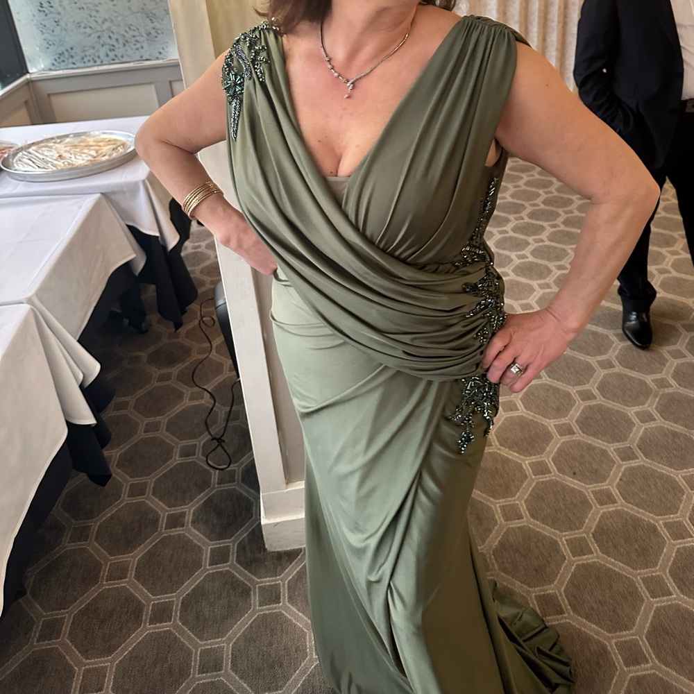 Green Evening Gown